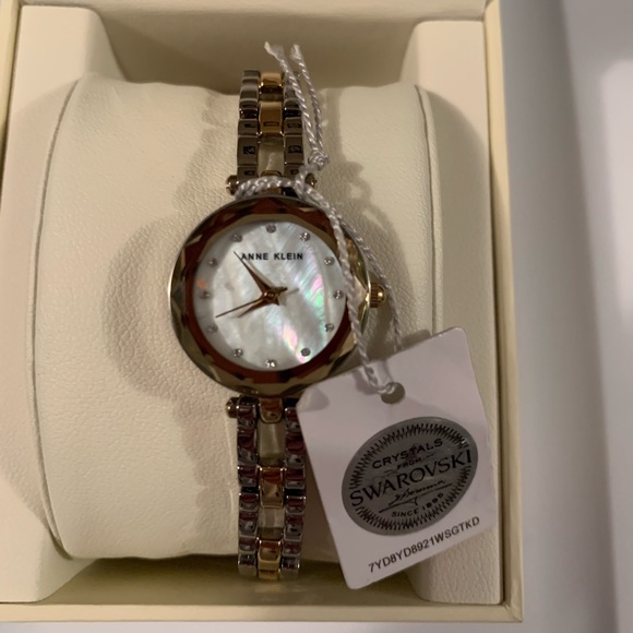 Anne Klein Swarovski Crystal watch - Picture 4 of 6